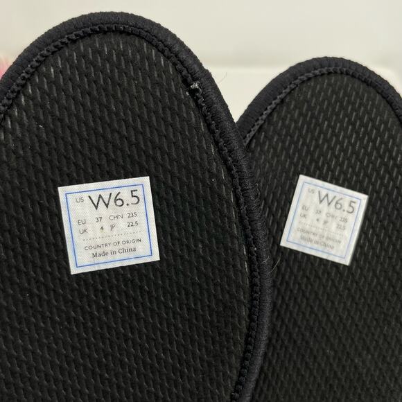 Rothy’s The Flat in Black Zebra Neutral Tapue Tan Printed Sustainable Flats 6.5 - Picture 9 of 15